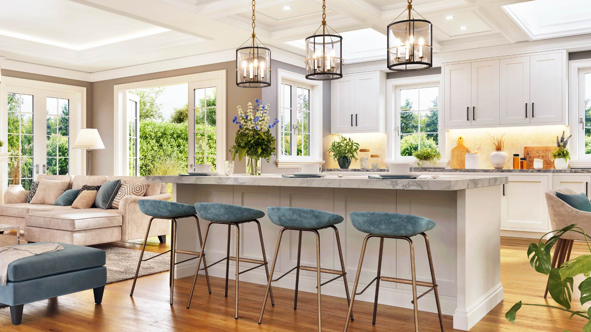 Transitional Kitchen Remodel by Action Builders Design Build General Contractor project photo