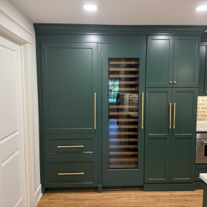 upper st clair basement remodel kitchen office project